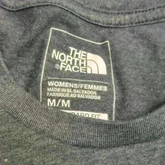 North Face Navy Logo Tee - Picture 3 of 4
